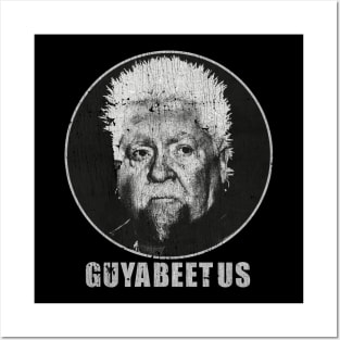 VINTAGE - GUYAABEETUS BLACK WHITE Posters and Art